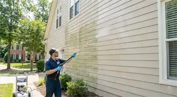Soft washing hardie board siding in Mount Pleasant